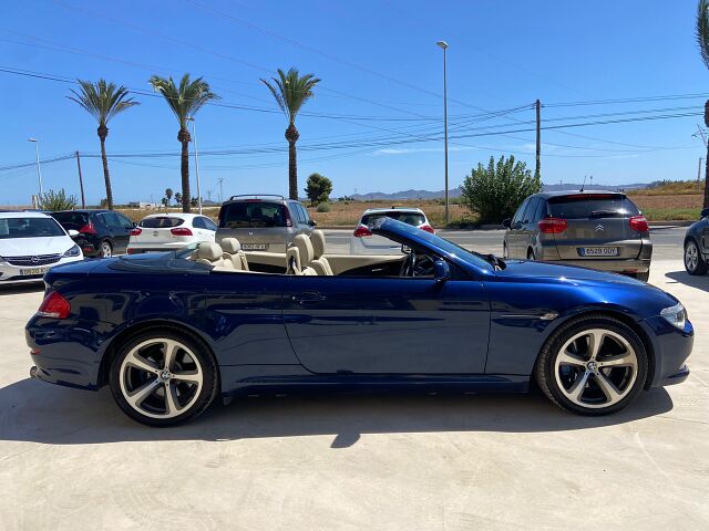 COMING SOON BMW 635D 3.0 CONVERTIBLE AUTO SPANISH RHD IN SPAIN 112000 MILES SUPERB 2008